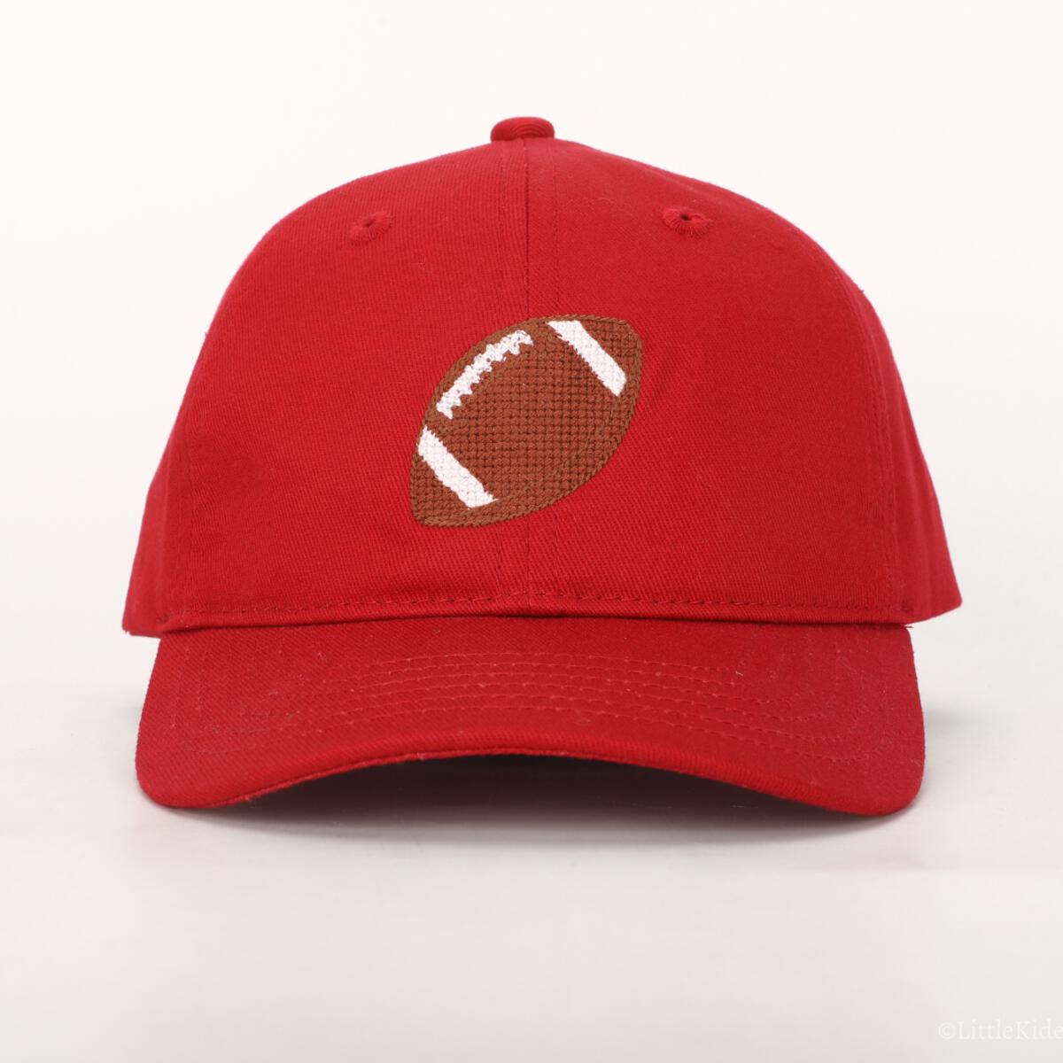 Football Hat - Red