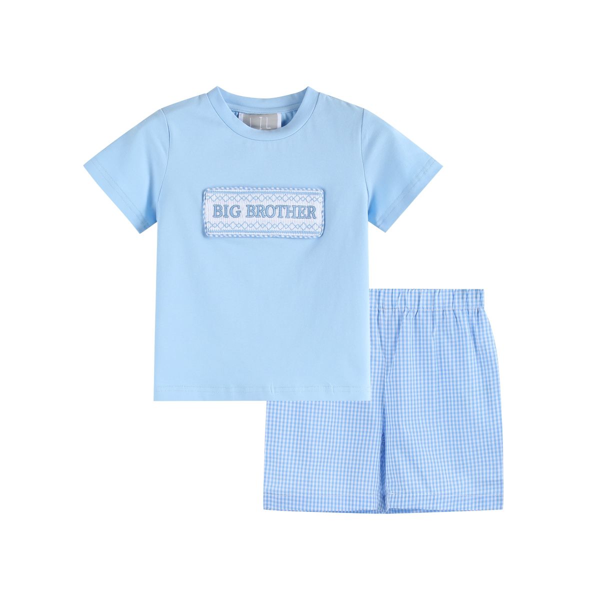 Big Brother Smocked Short Set