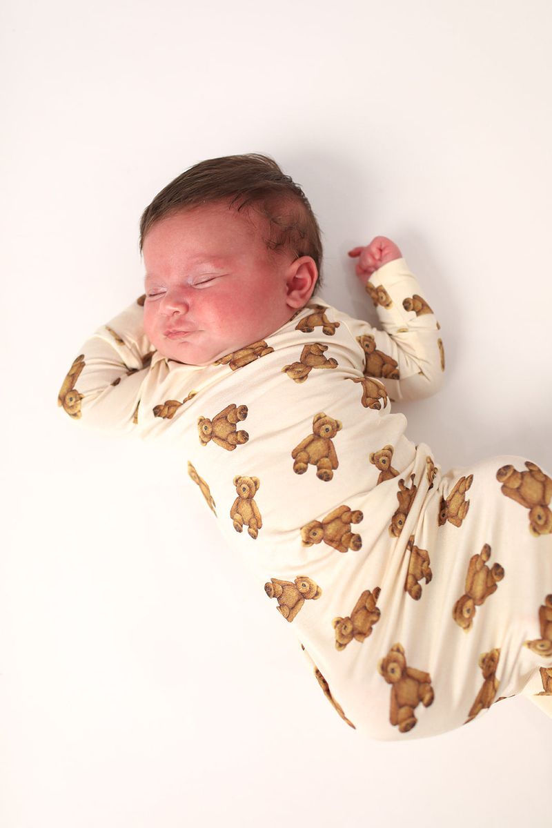 Teddy Bear Knotted Gown