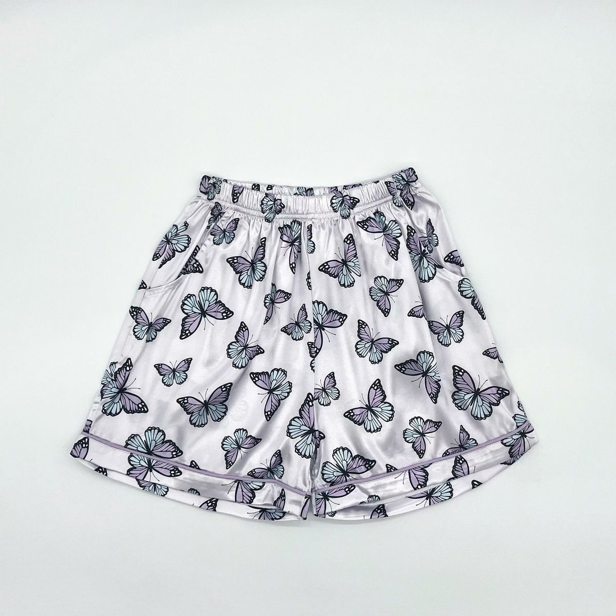 Butterflies Silky Pajama Set
