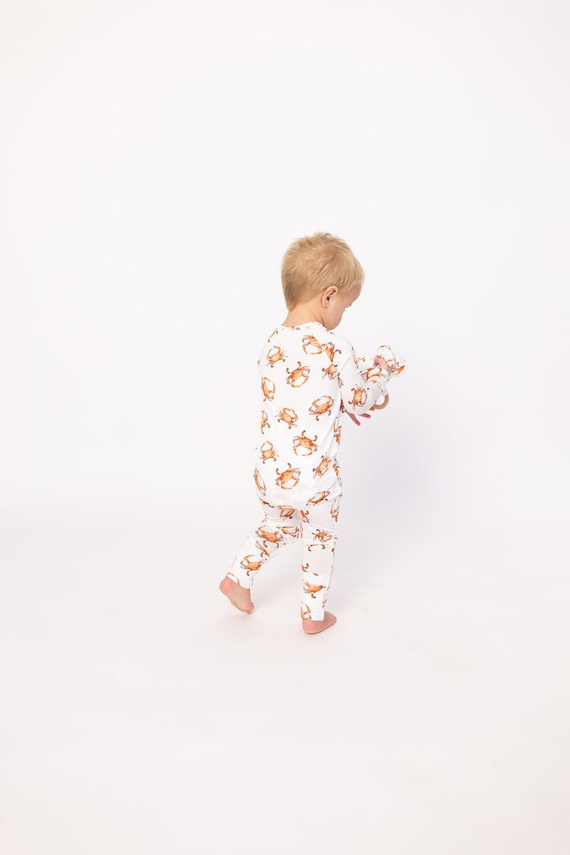 Orange Crab Double Zip Sleeper