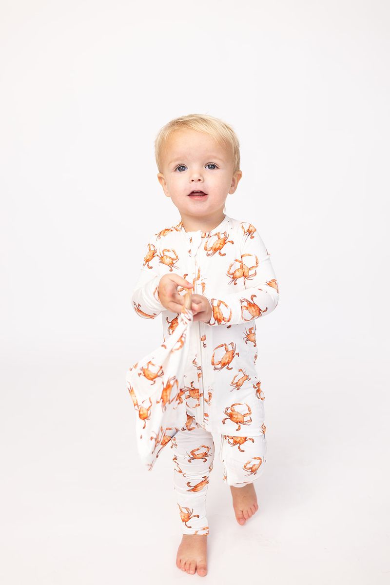Orange Crab Double Zip Sleeper