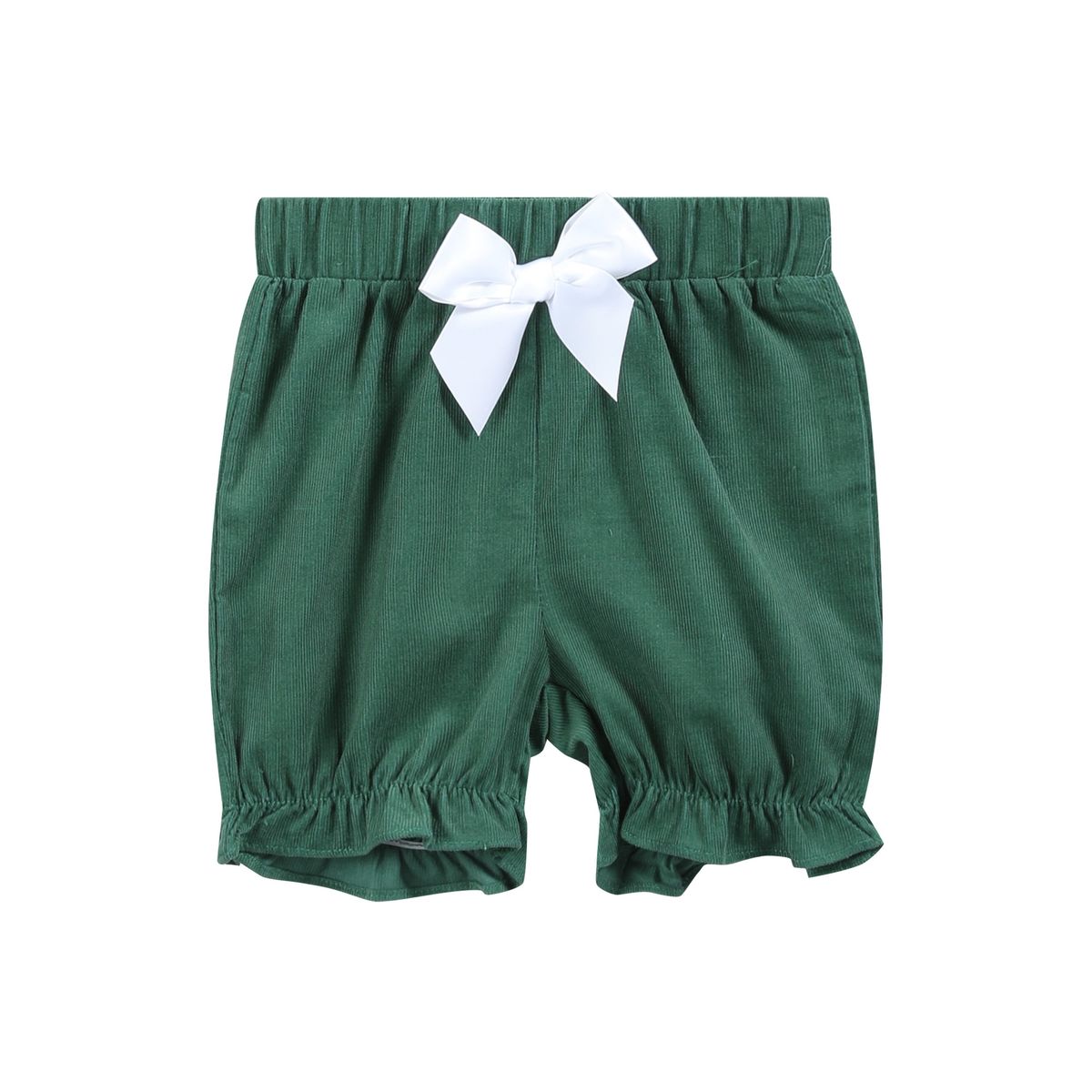 Green Santa Smock Bloomer Set