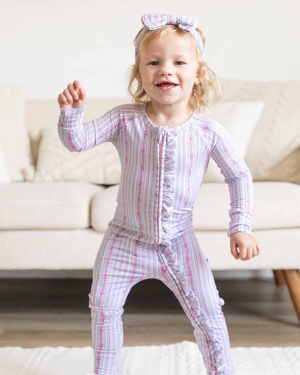 Josephine Ruffle Conv. Romper