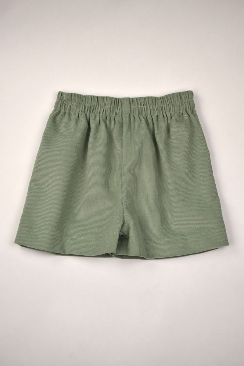 Sage Corduroy Short Set