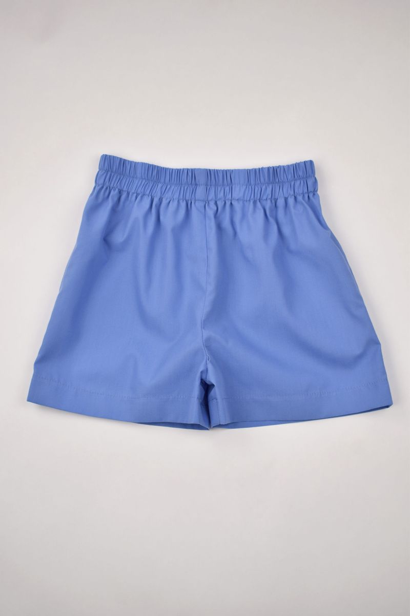 Ceil Blue Pleat Front Short Set
