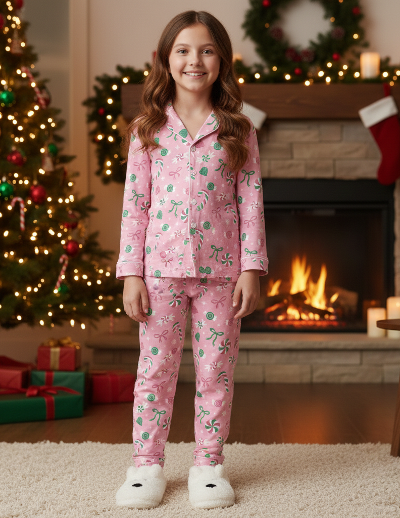 Loungewear Set - Sweet Holiday Print