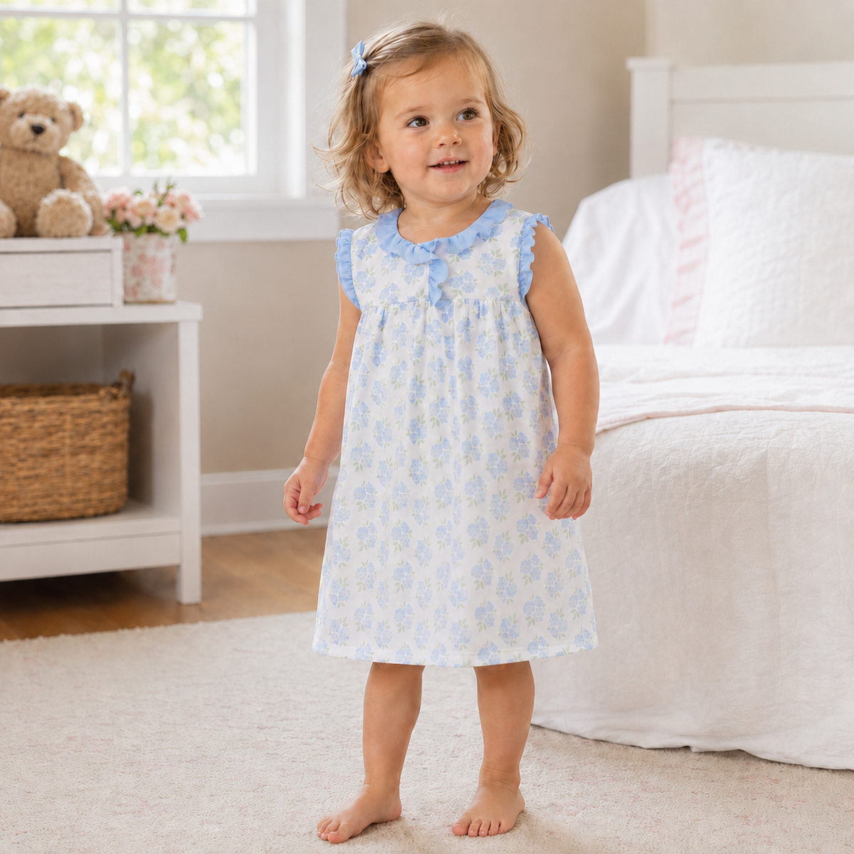 Dreamy Hydrangeas Nightdress