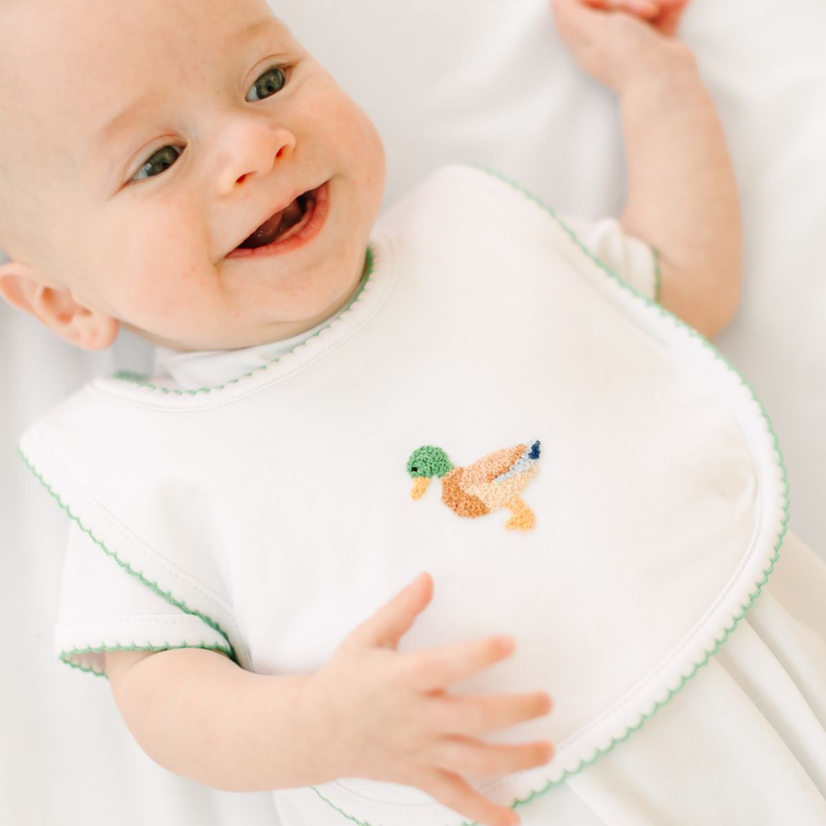 Mallard Moments Bib