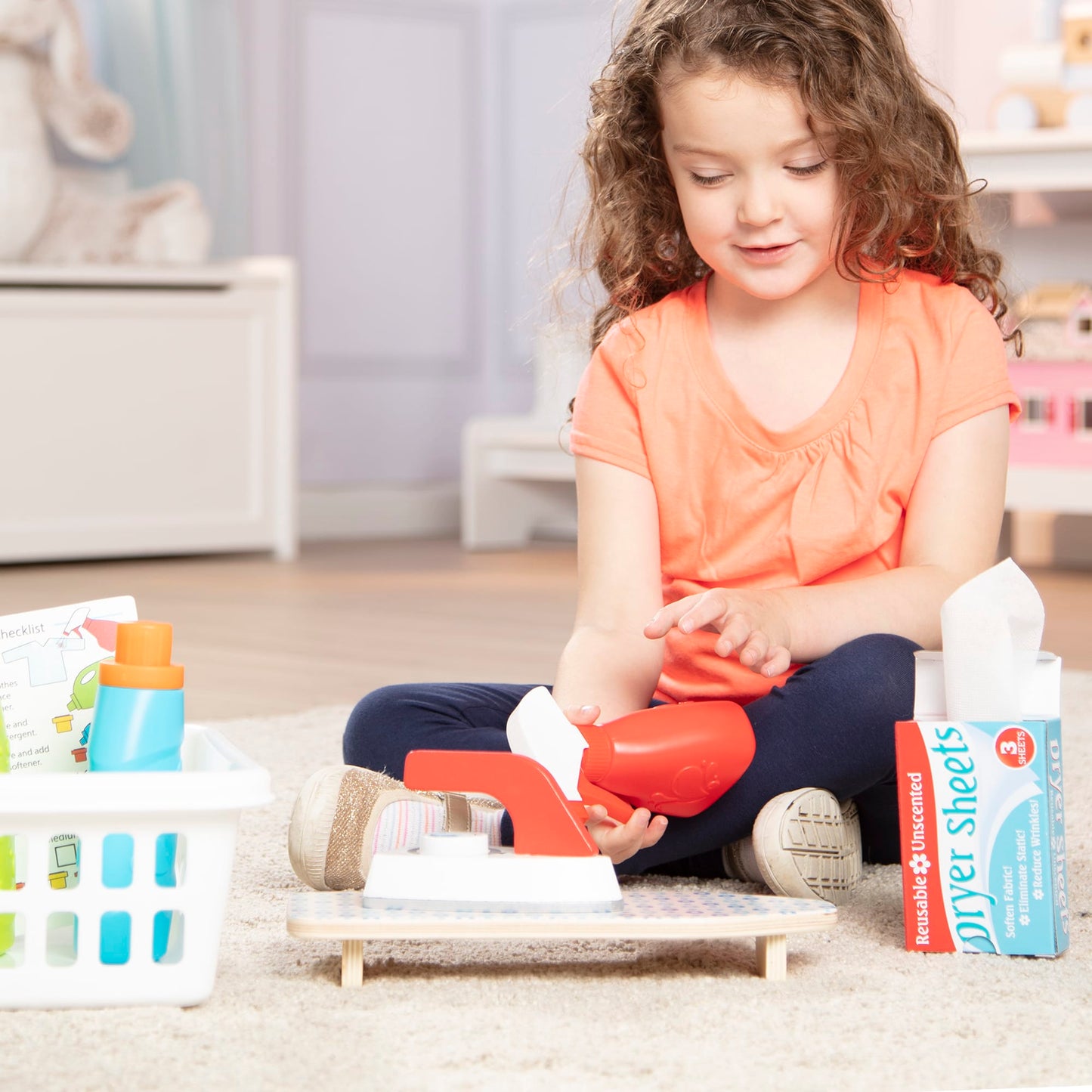 Laundry Basket Play Set - 8608