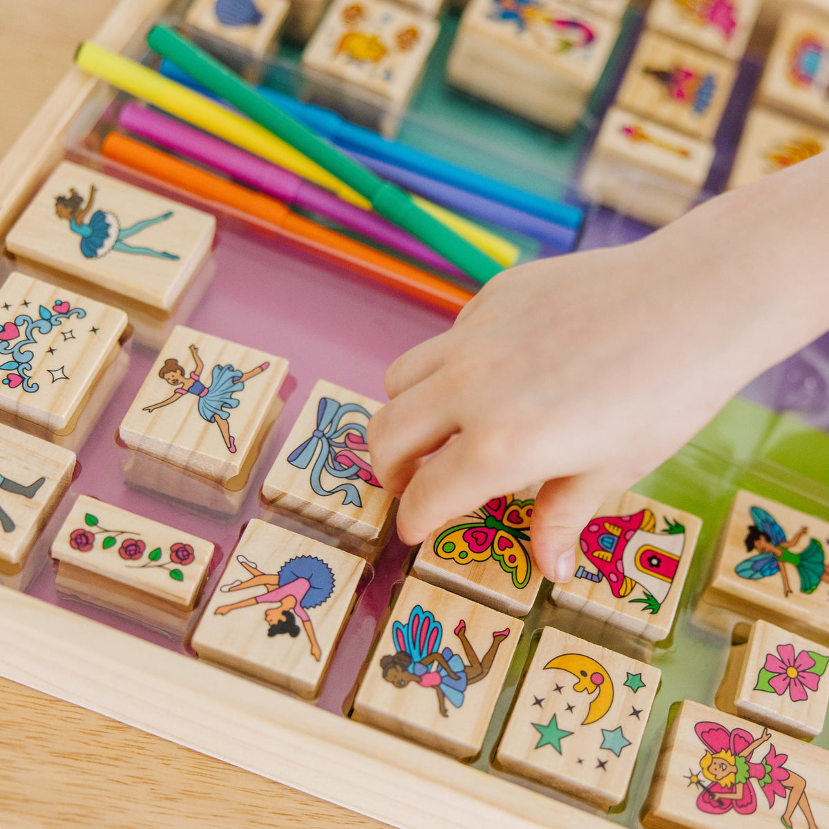 Deluxe Wooden Stamp Set: Fairy Tale