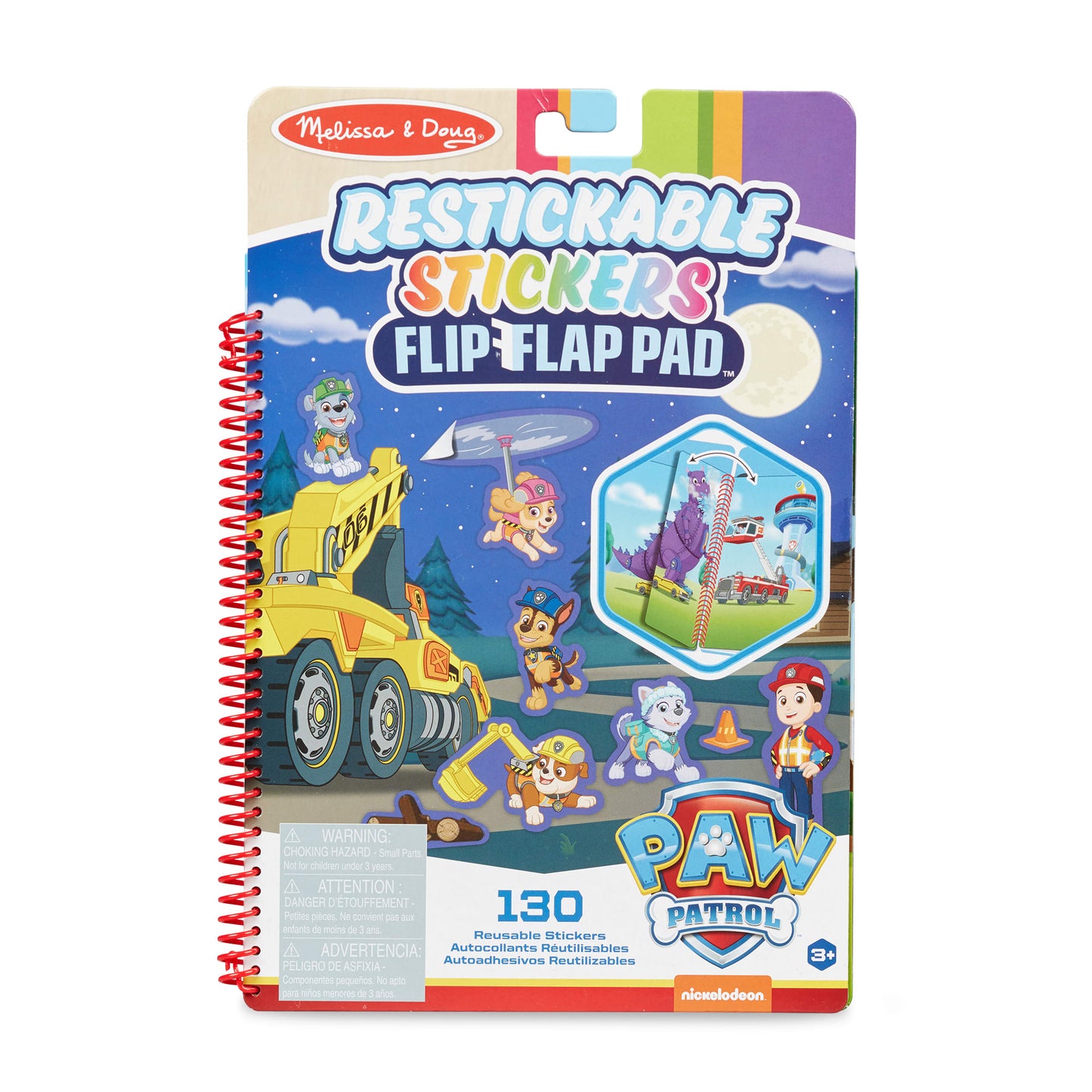 PAW Patrol Restickable Stickers Pad