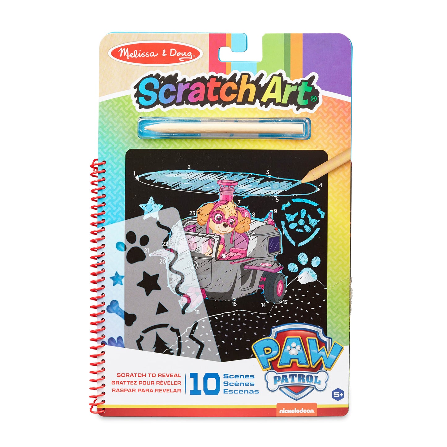 Paw Patrol Scratch Art Pad