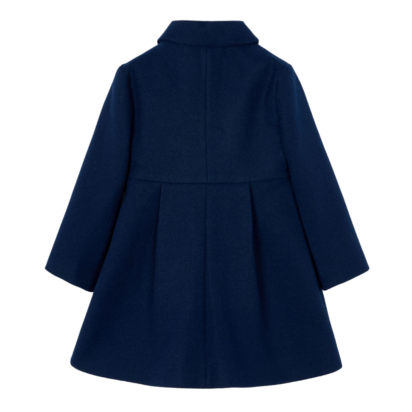 Woolen Coat - Navy