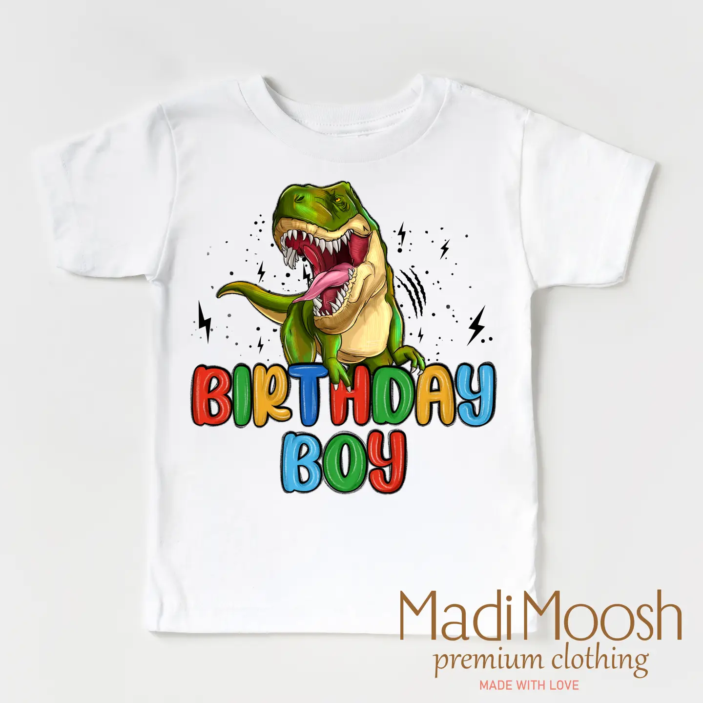 T-Rex Birthday Boy Shirt
