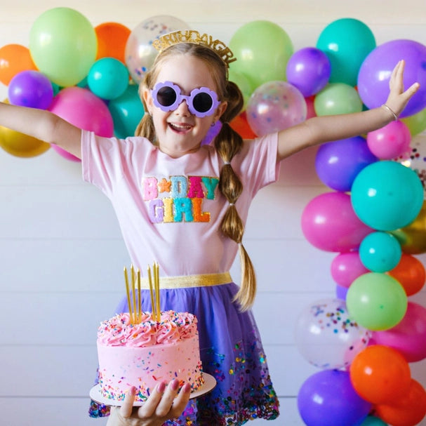 Birthday Girl Patch S/S T-Shirt