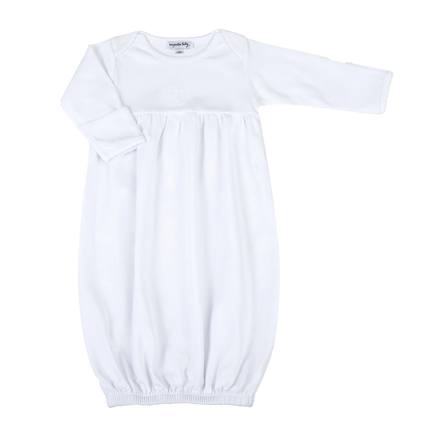 Blessed F24 Emb. Gathered Gown