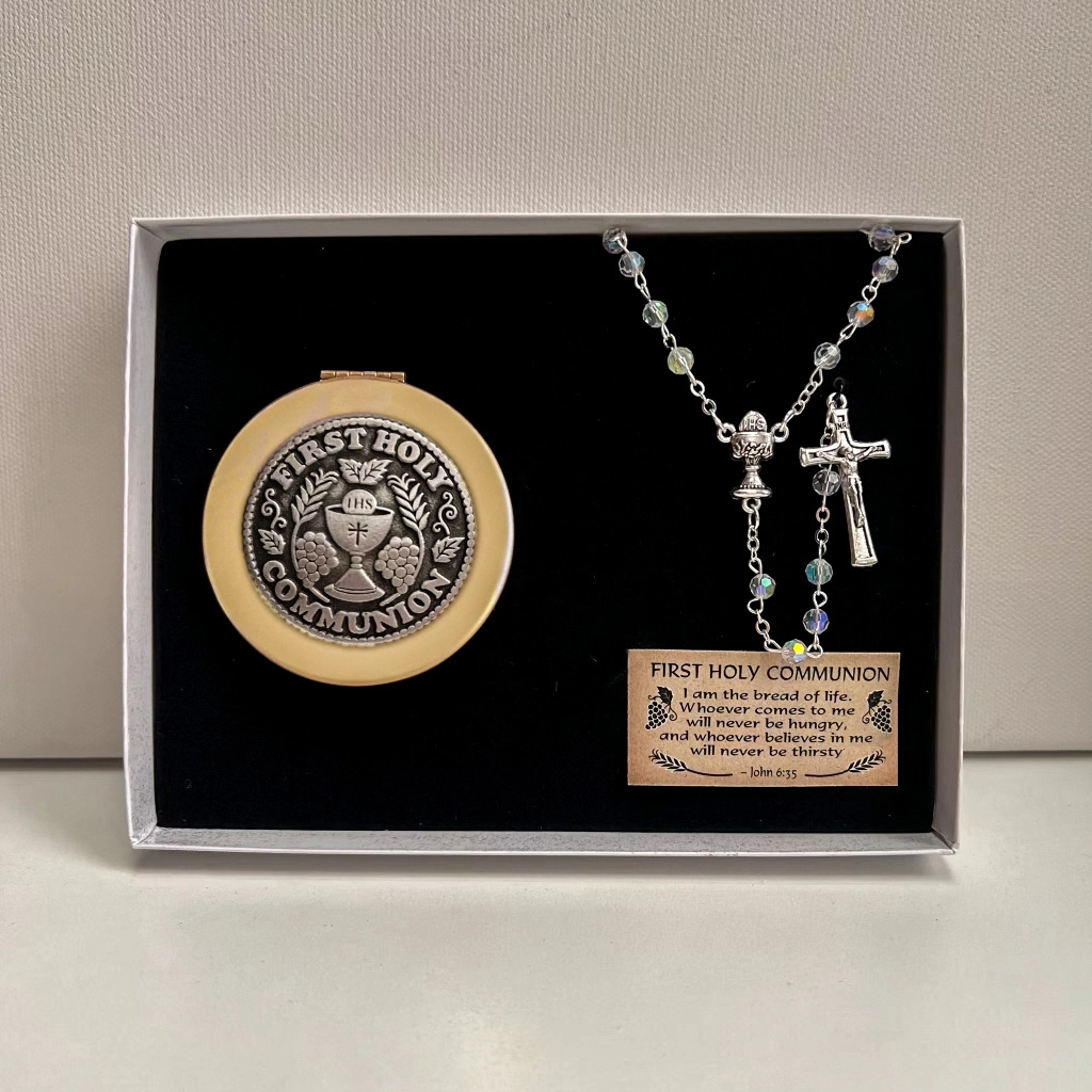 Communion Rosary Gift Set - Girl