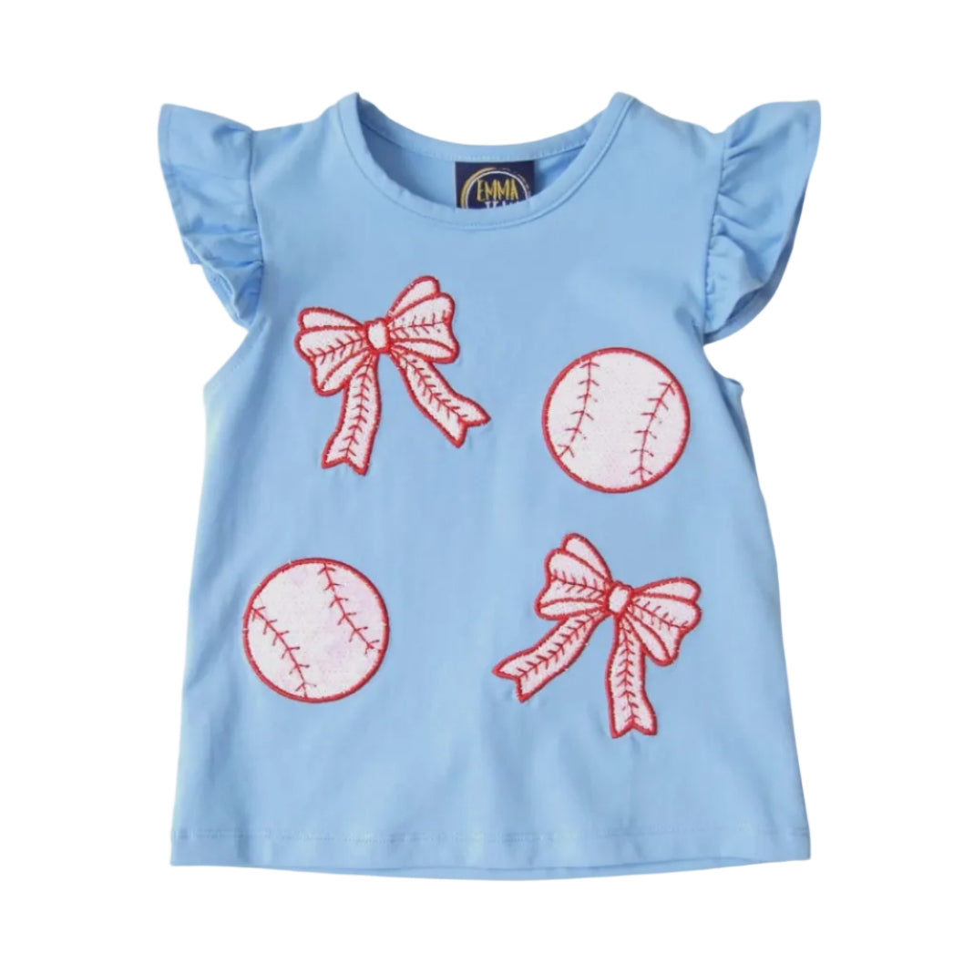 Baseball Applique A/S Shirt