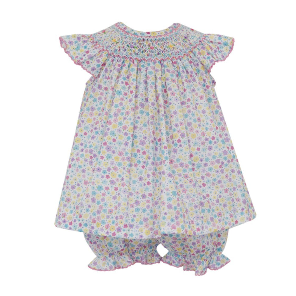 Chloe Floral Bishop Bloomer Set