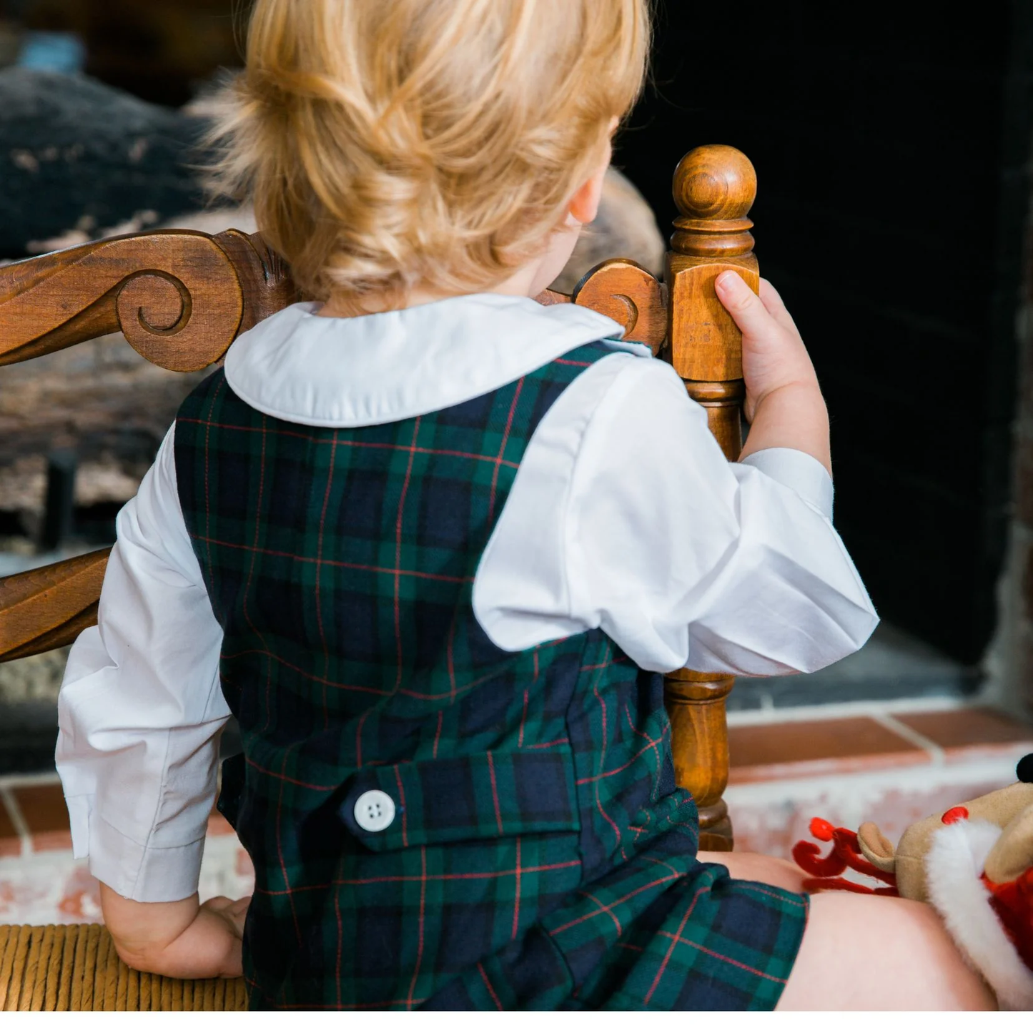 Boys L/S Onesie - White