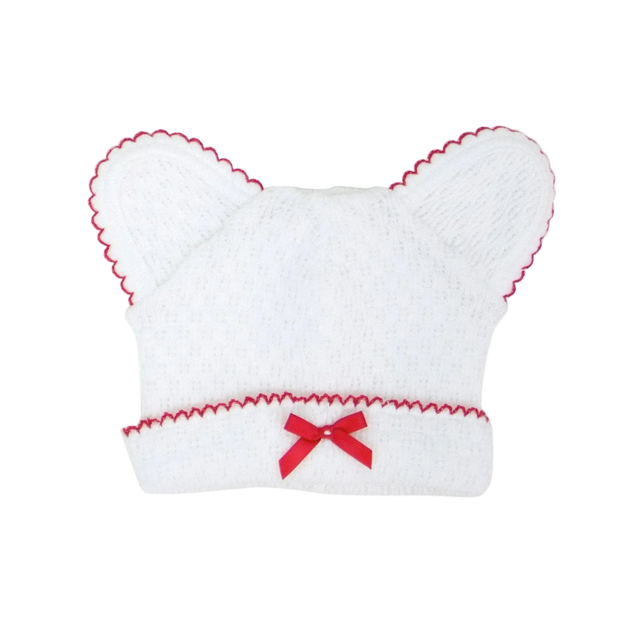 Bear Beanie - Pima Trim