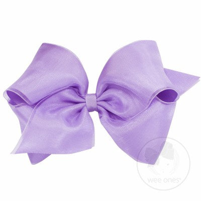 Organza Overlay King Bow - 5012