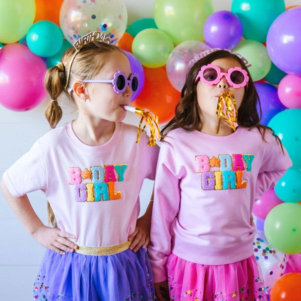Birthday Girl Patch S/S T-Shirt
