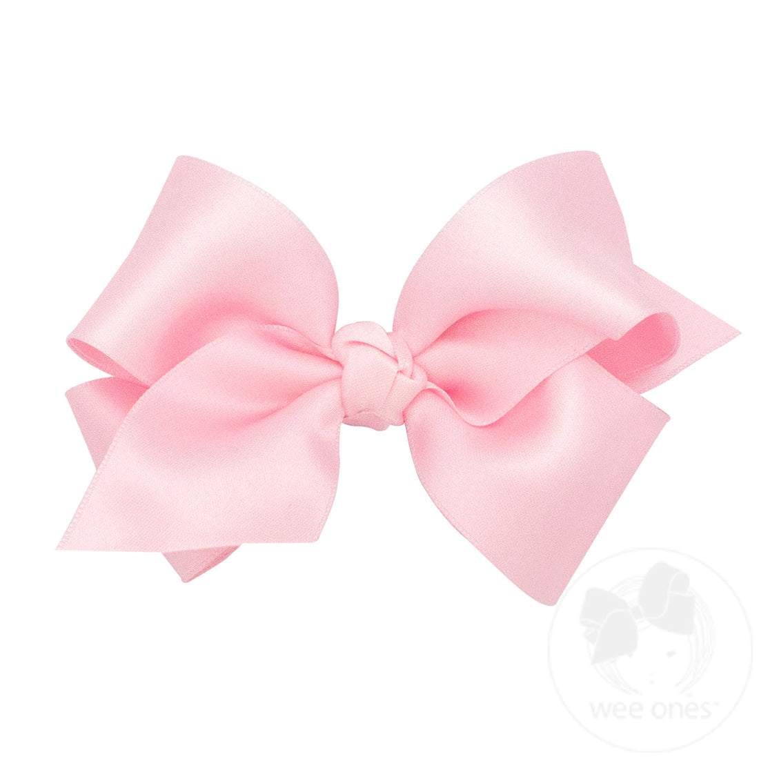 Small French Satin Bow - 6791