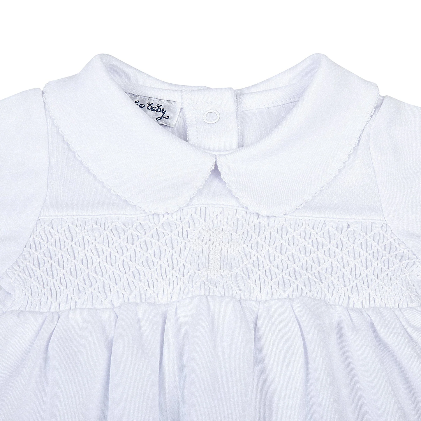 Blessed F24 Smocked Collared Gown
