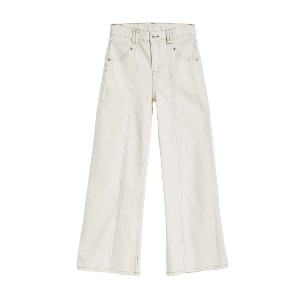 Carpenter Wide Jean - Eggshell
