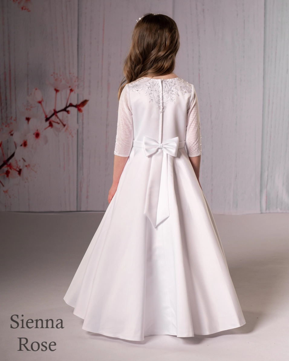 Communion Dress W/ Bow