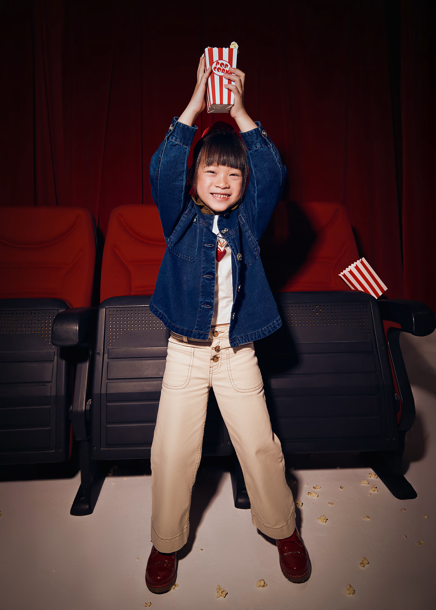 Girls Twill Pants - Almond