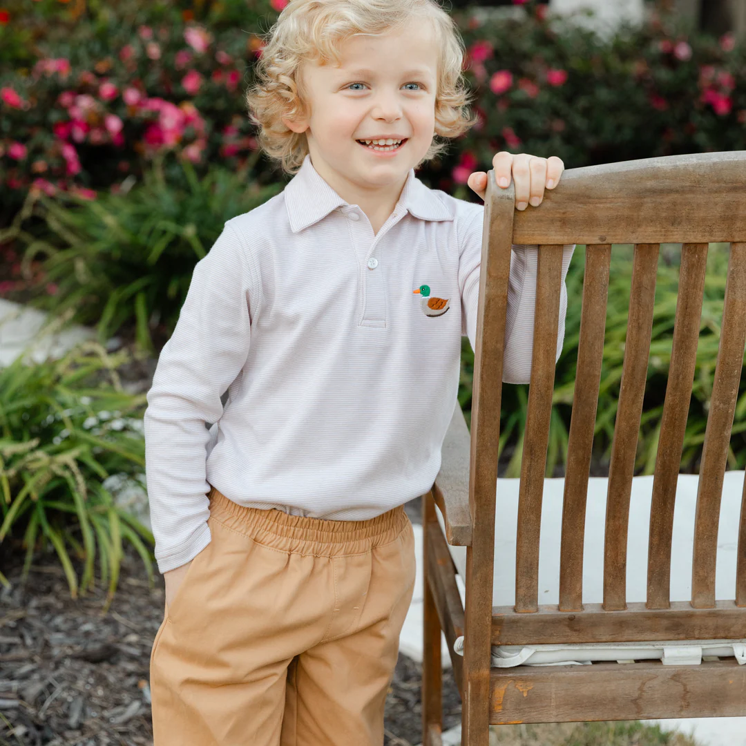 Charlie Pant - Cinnamon Twill