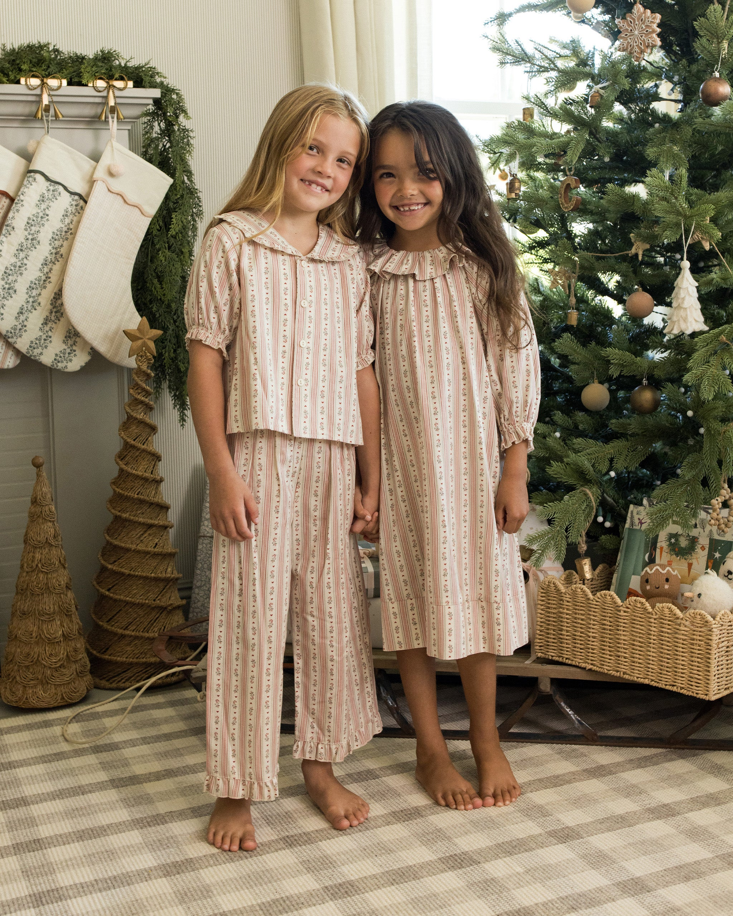 Girl's Nightgown - Candy Cane Stripe