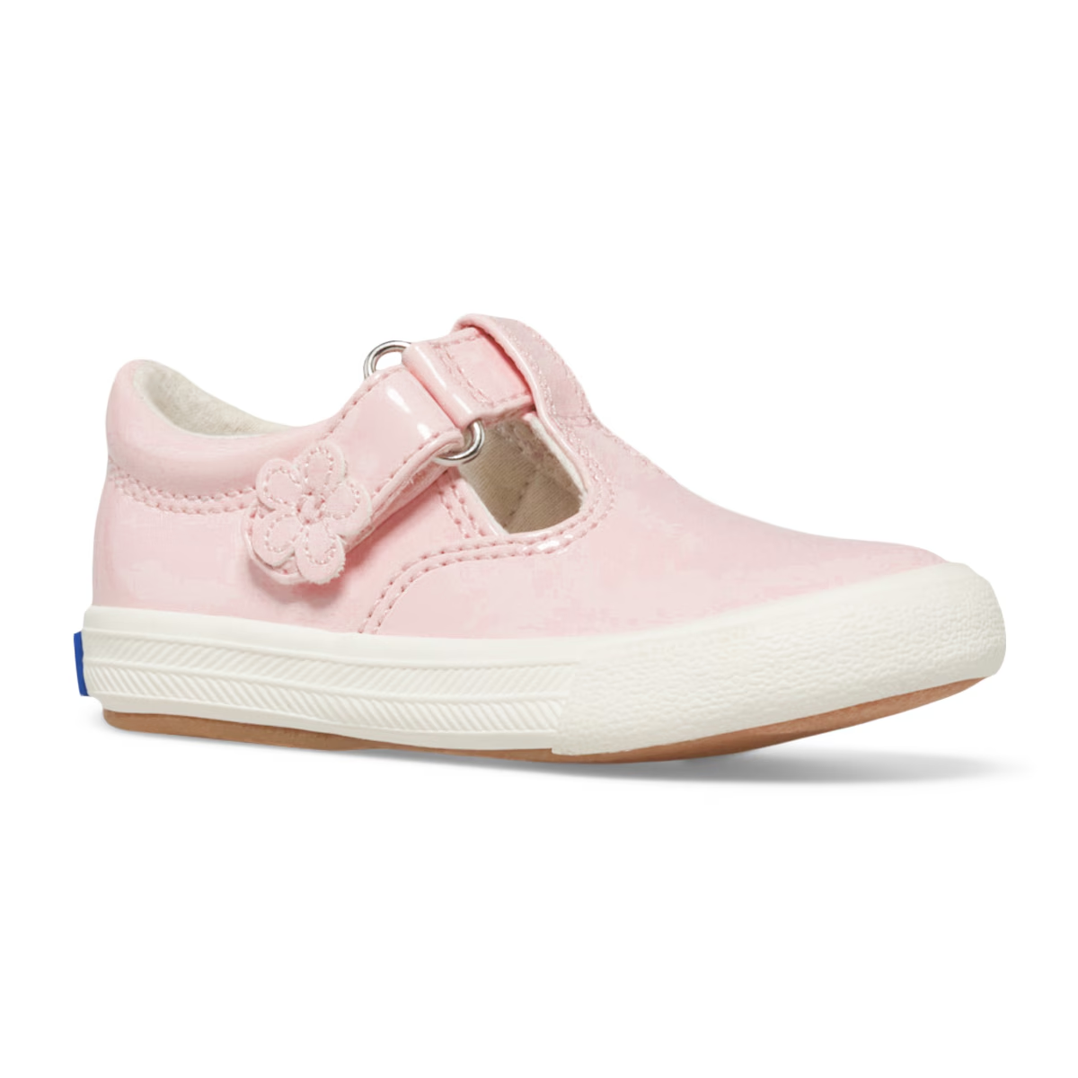 Daphne T-Strap - Blush Patent