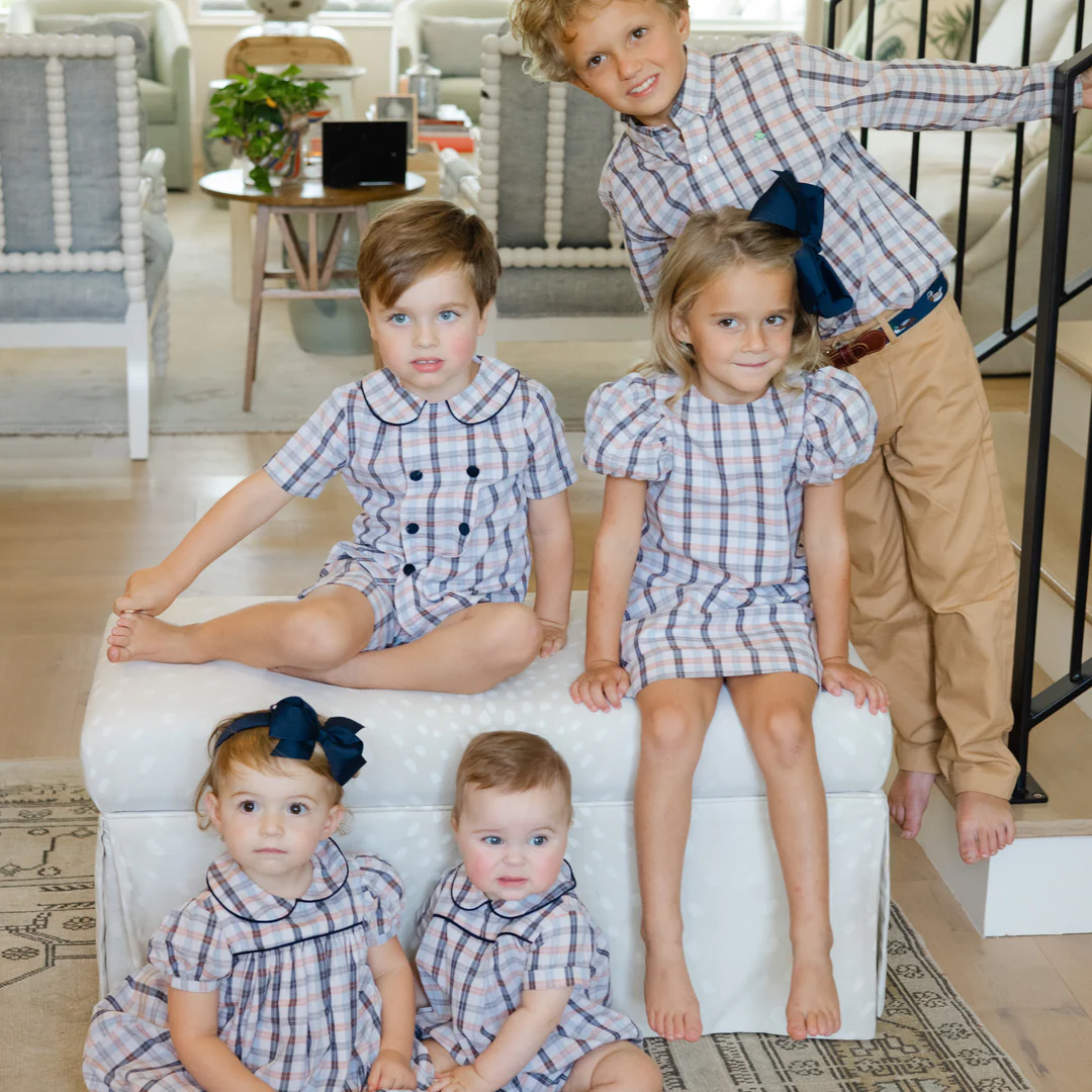 Aline Dress - Charleston Plaid