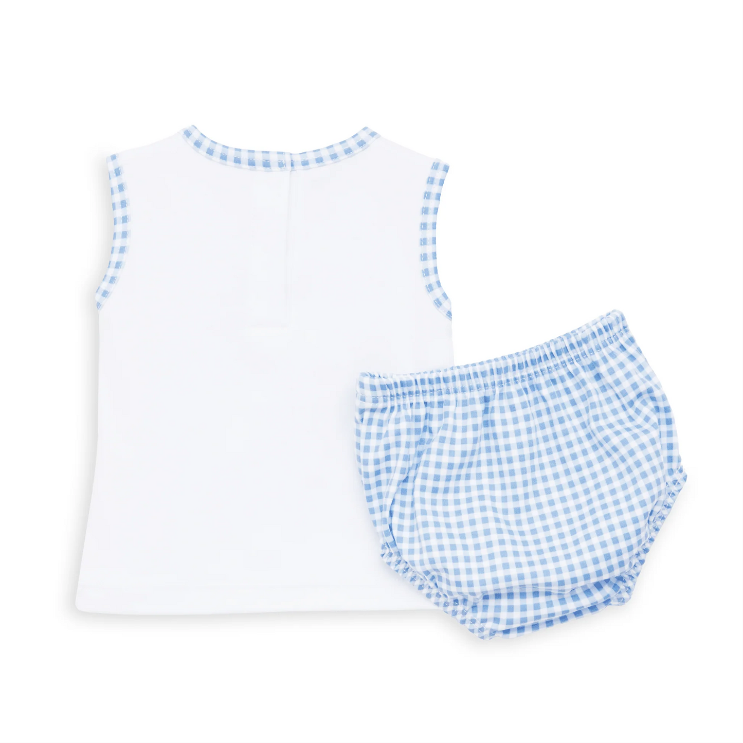 Gone Fishing Applique Diaper Cover Set