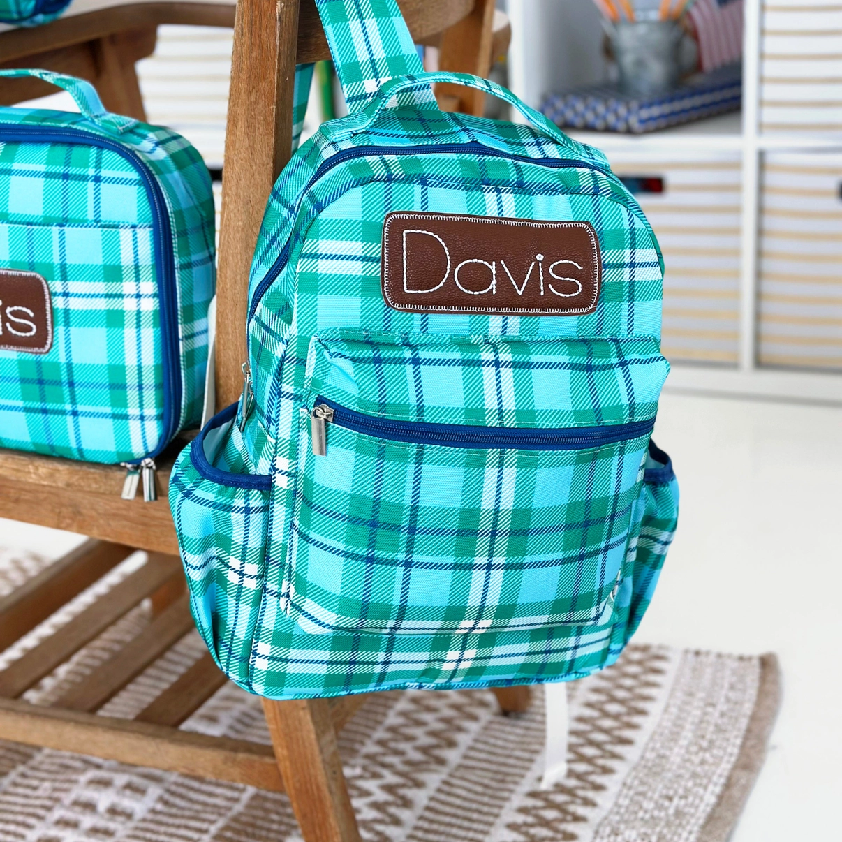 Preppy Plaid Backpack