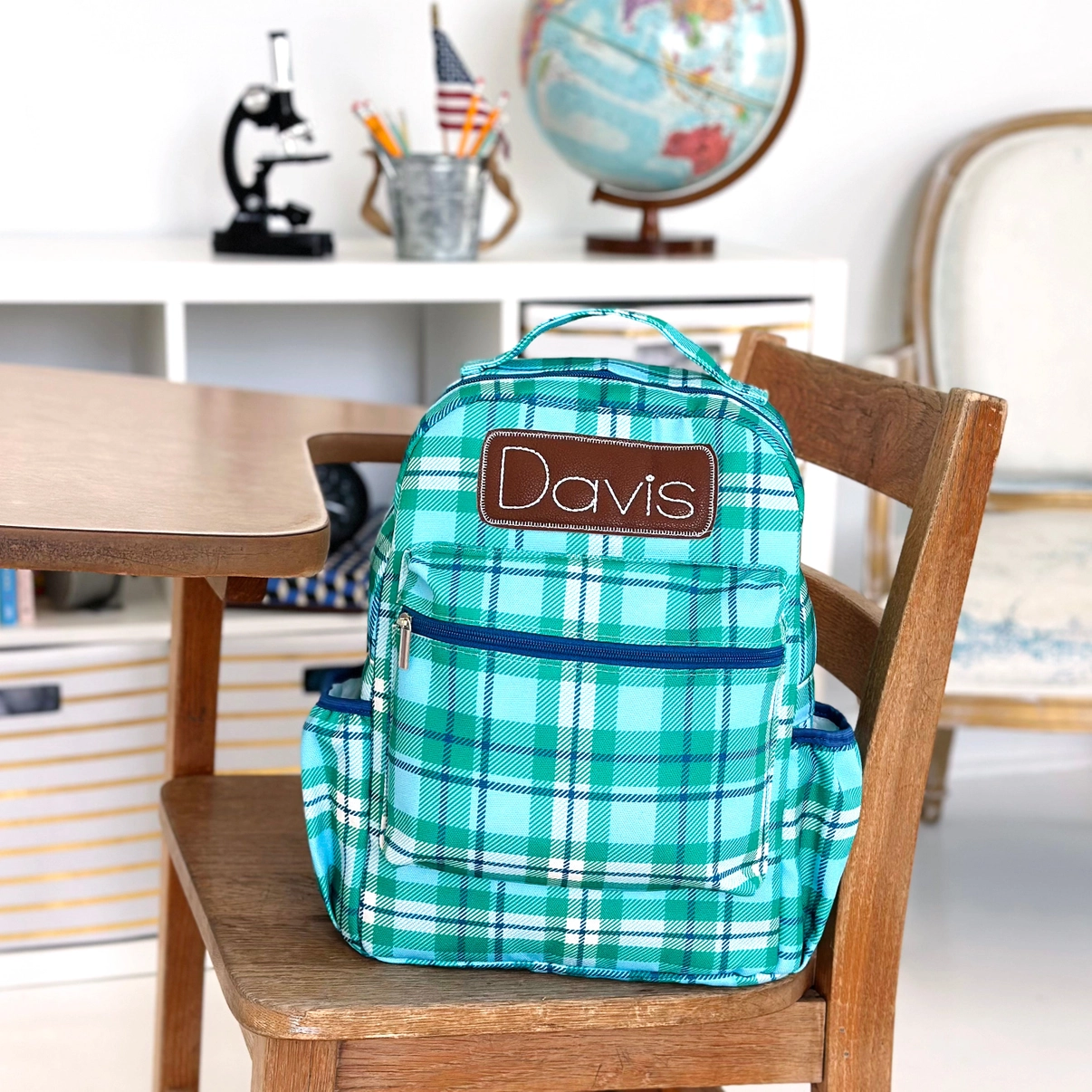 Preppy Plaid Backpack