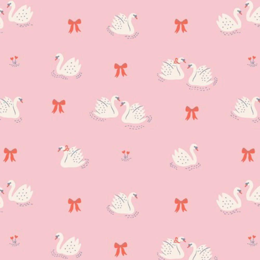 Swan of a Kind Gown & Hat Set