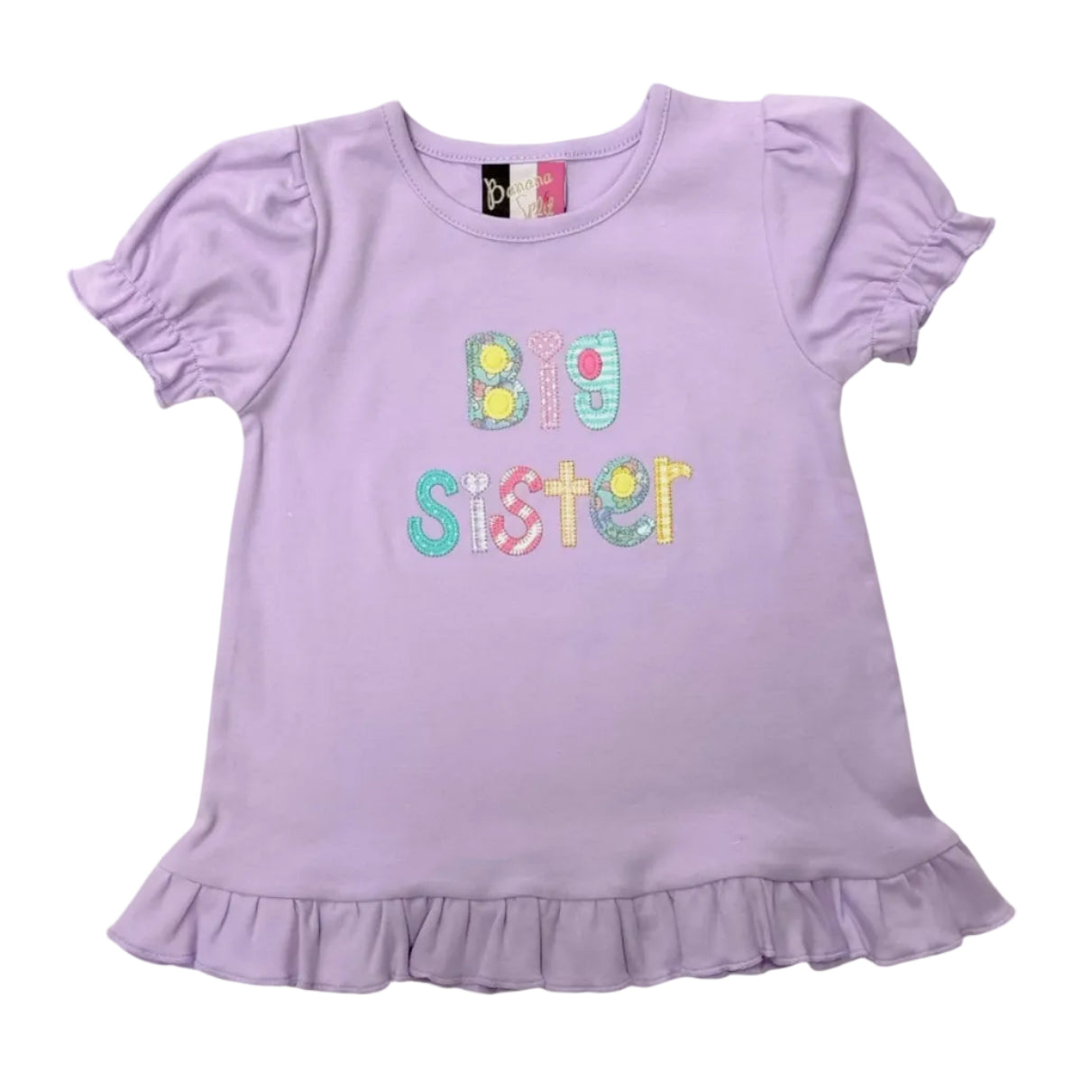 Big Sister Applique T-Shirt