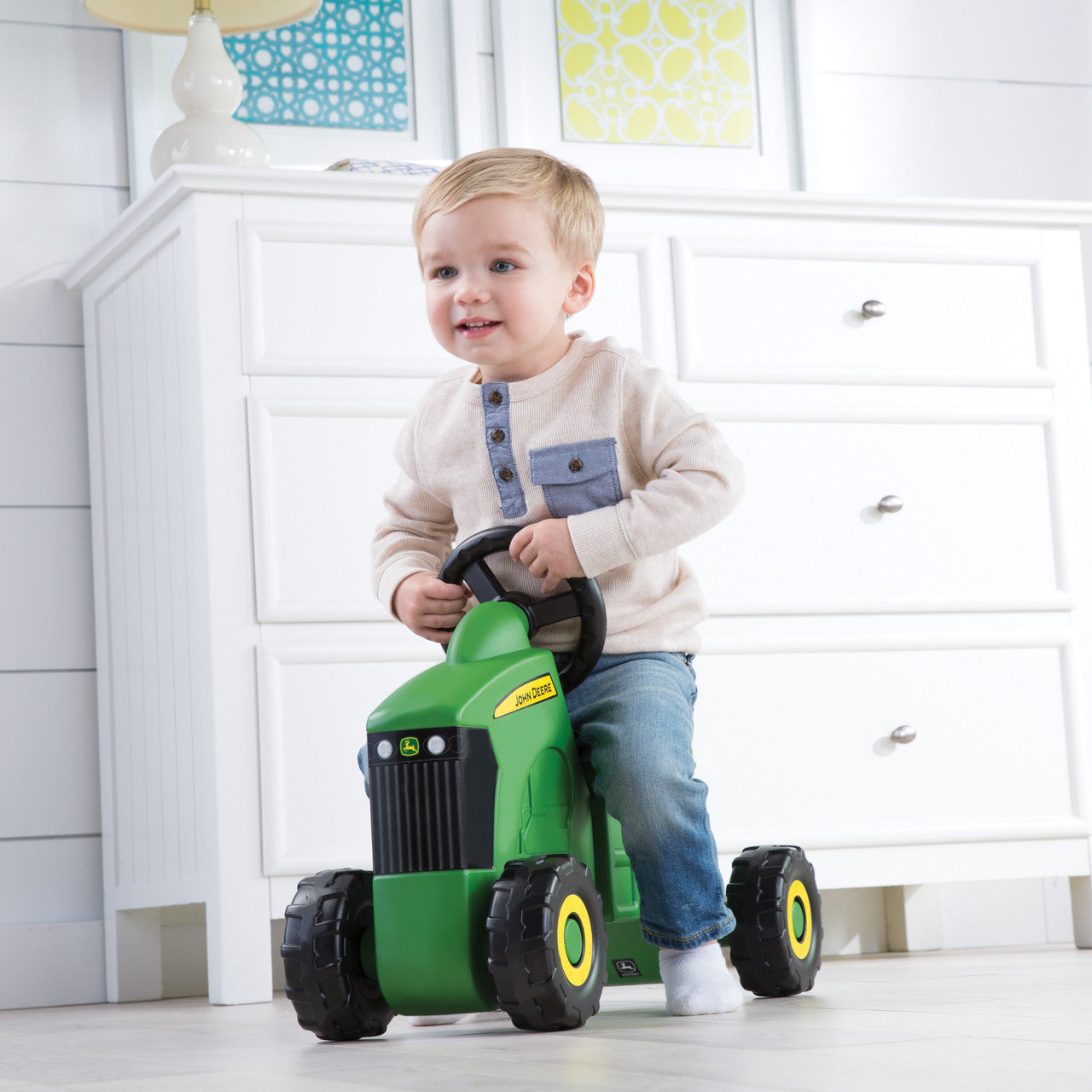JD Sit 'N Scoot Activity Tractor