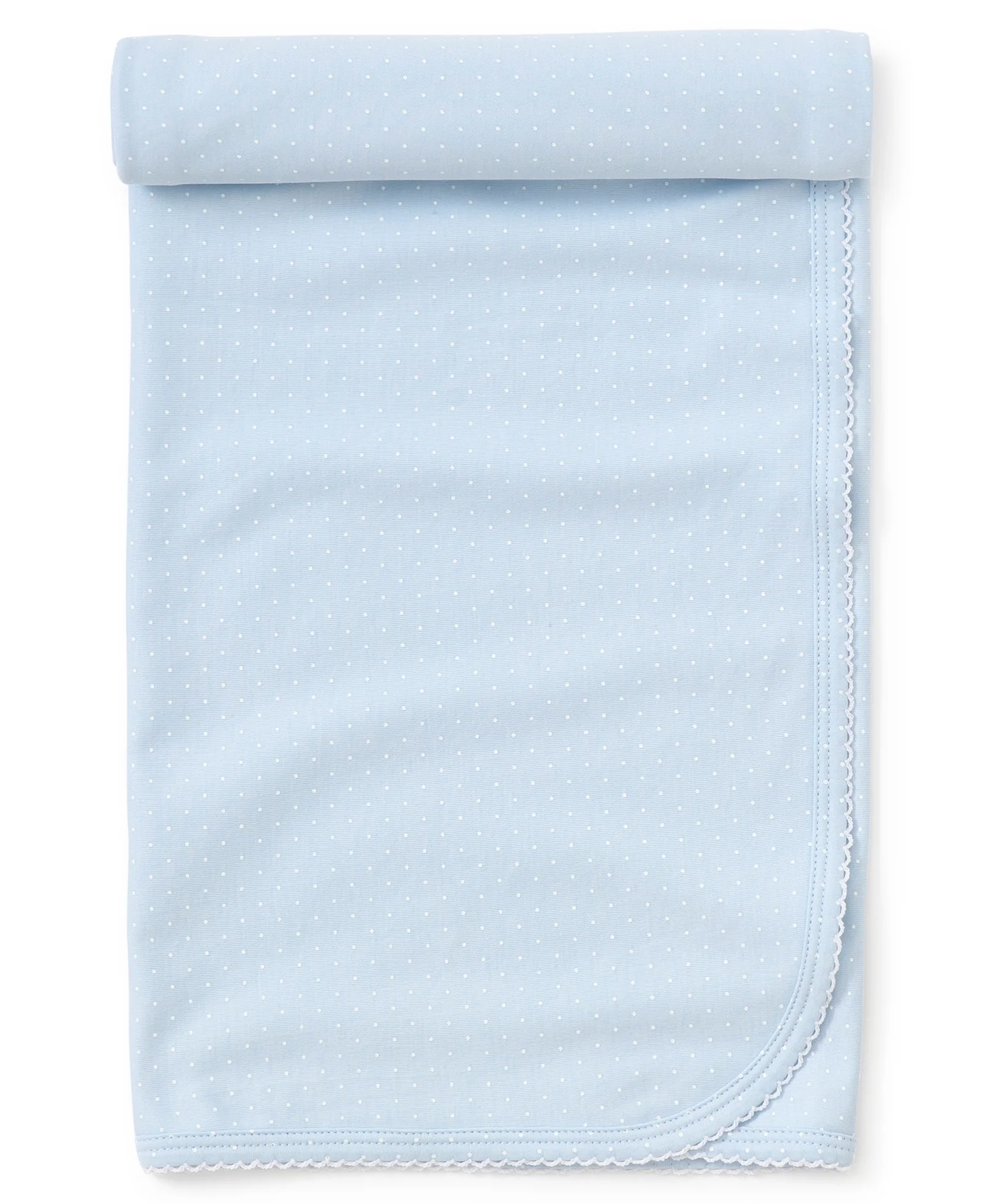New Dots Blanket - Lt. Blue