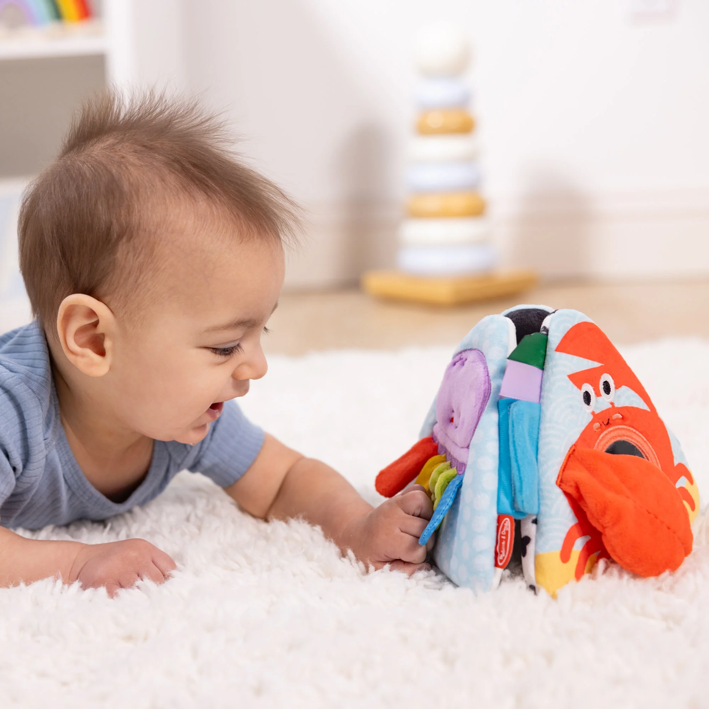 Ocean Tummy Time Triangle Toy - 50744