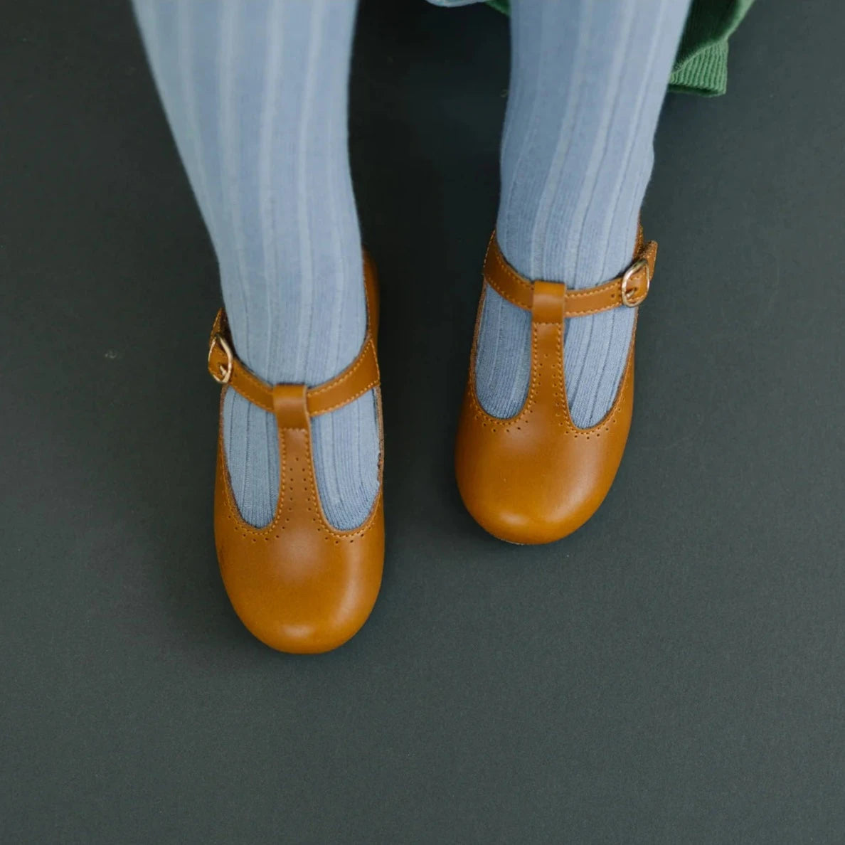 Eleanor T-Strap Flat - F-582