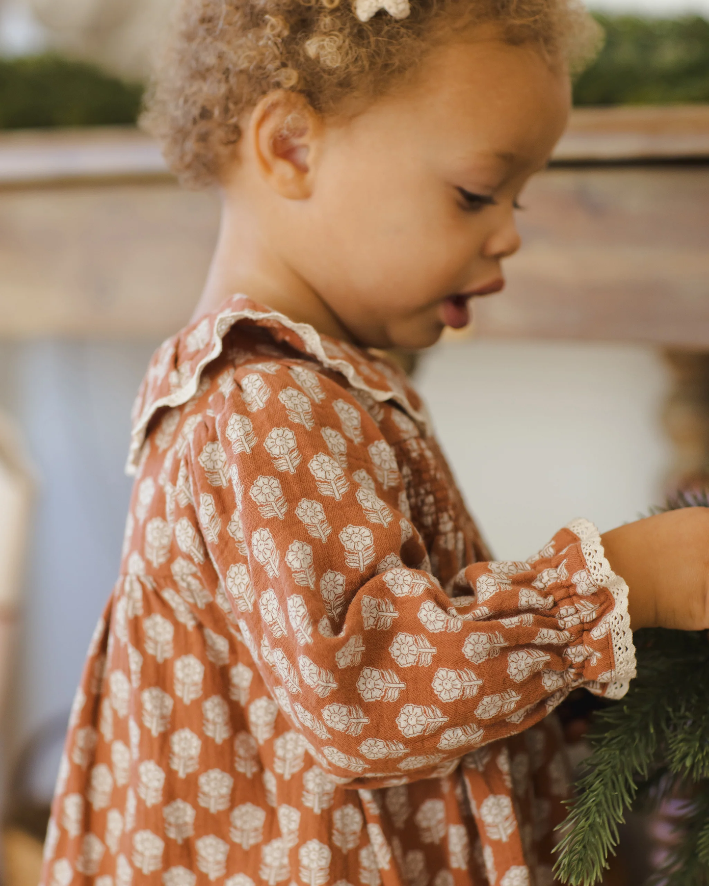 Callie Dress - Holiday Fleur