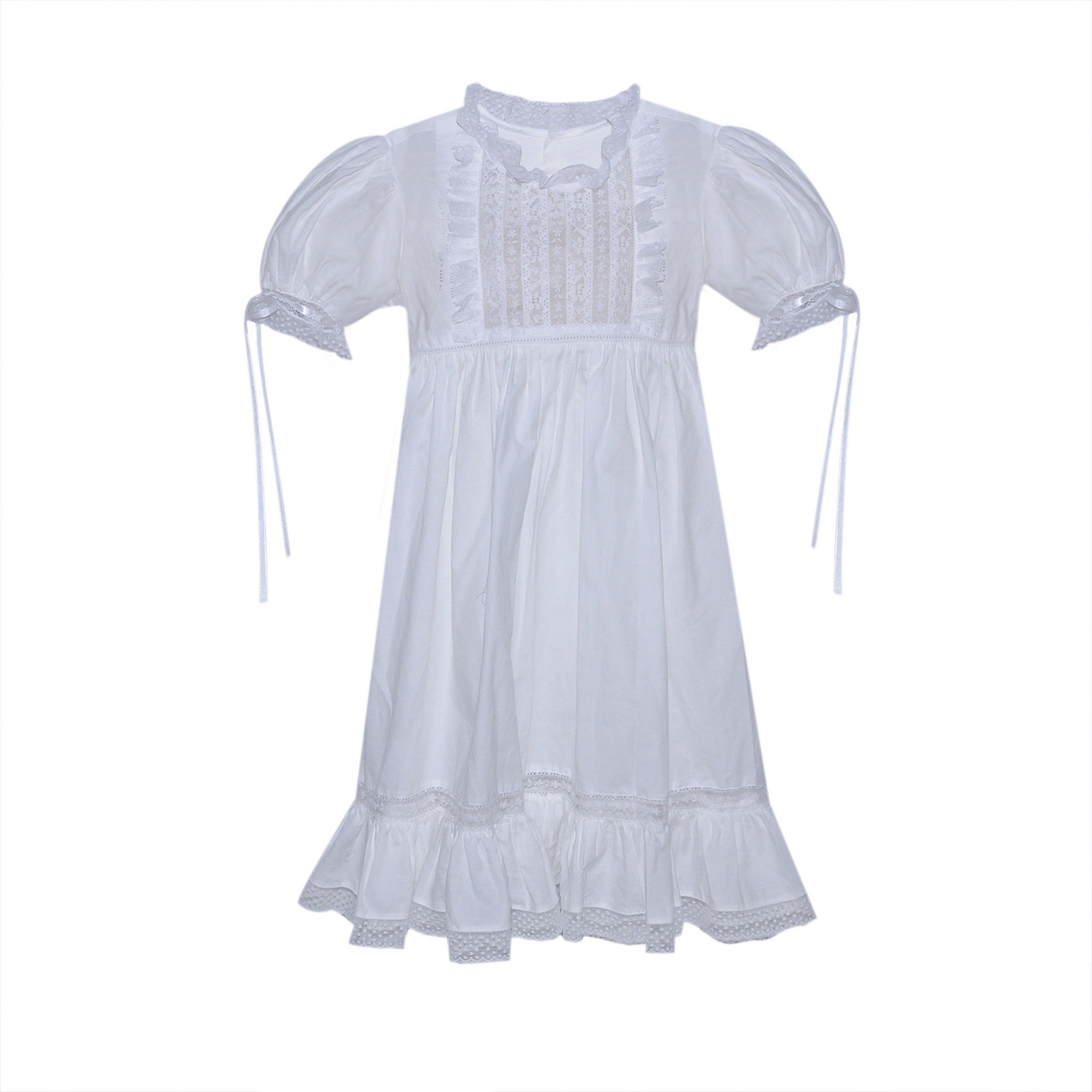 Lacey Dress - White Lace