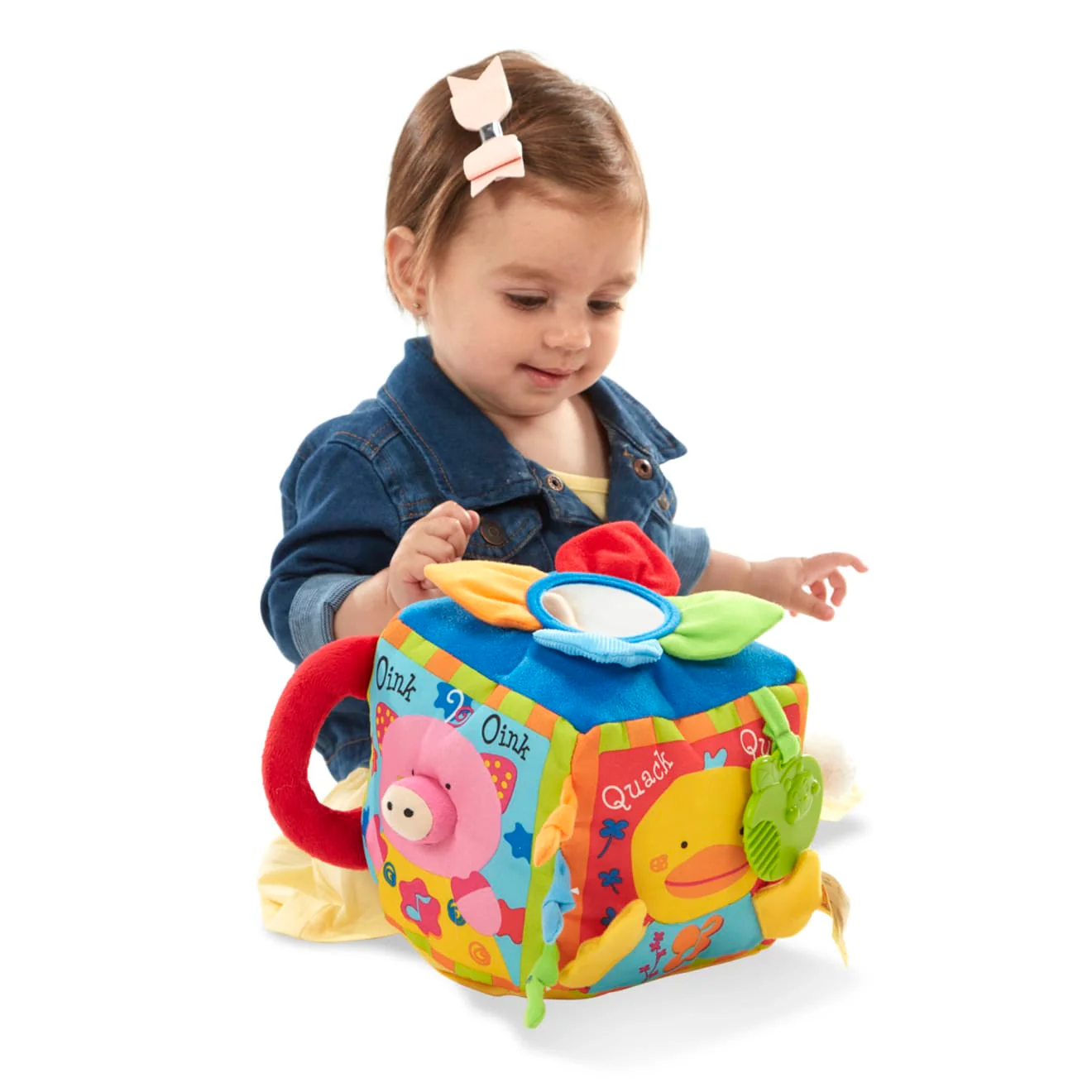 Musical Farmyard Cube Learning Toy