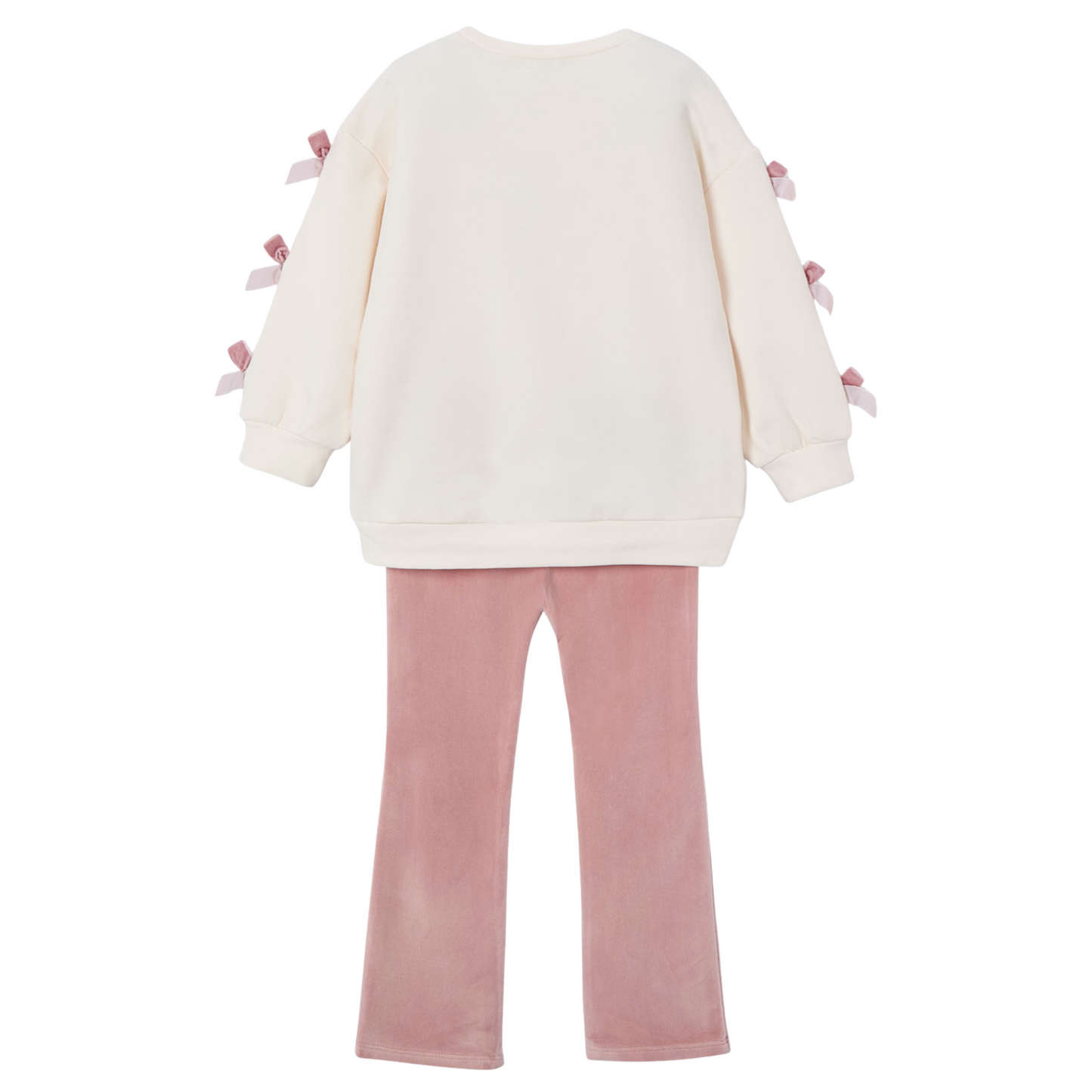 Bow Sweater Legging Set - Rose
